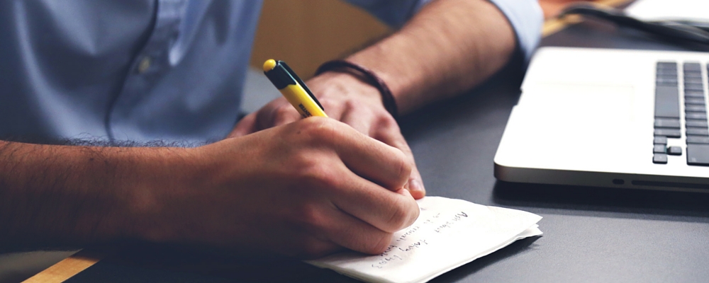 Ein Ziel ist Inhalt schreiben